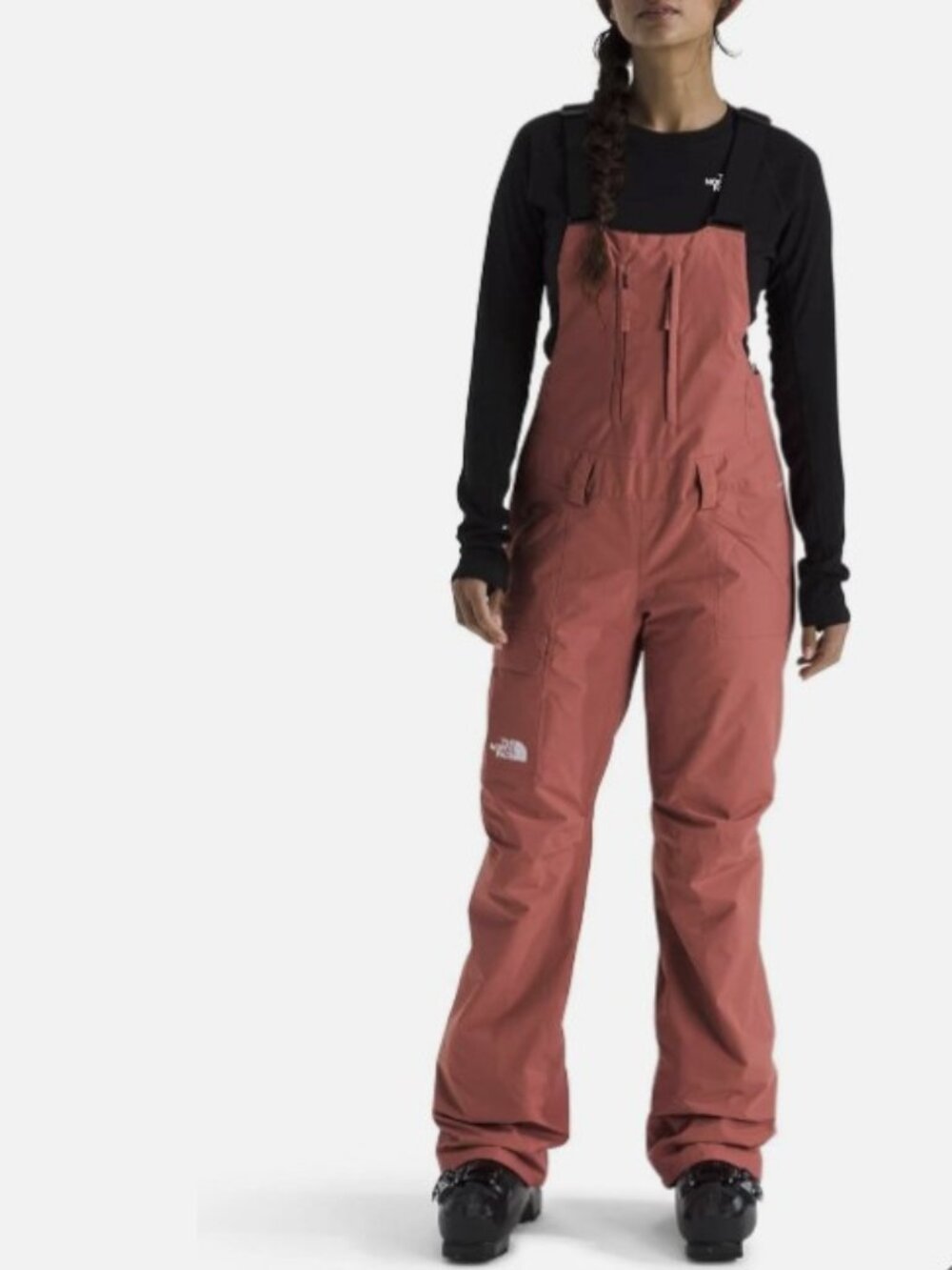 The North Face Women's Freedom Bib Waterproof Built-in Gaiter Size XL Long NWT - Picture 1 of 15